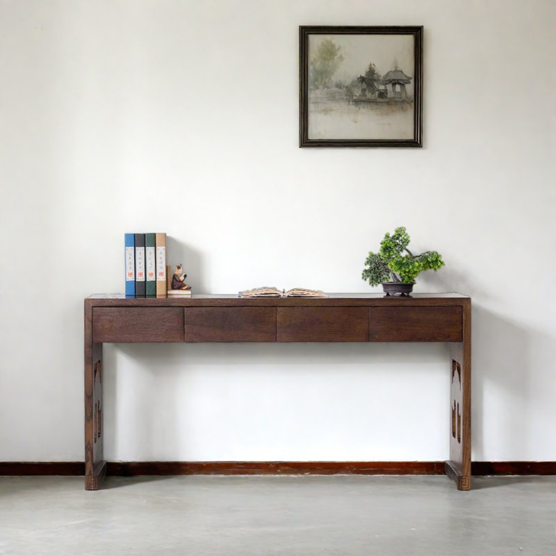 Console Classical Minimalist Art, Brun