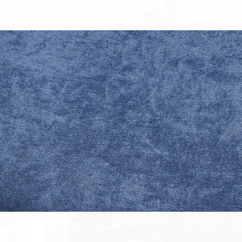 Ensemble de salle à manger cinq pièces avec plateau en marbre et chaises rembourrées, Bleu