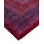 Tapis unique mauve / rose / rouge en laine noué à la main de style années 2000 12 pi 2 po x 15 pi 3 po Darrell