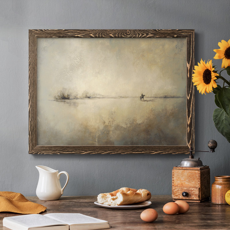 «Traveller», reproduction sur toile encadrée, Noyer, H 22 po x l 32 po x P 1,5 po