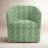Pembroke Swivel Chair In Climbing Vines Green-121672263