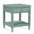 Warwick 24" W 1-Drawer Rattan Nightstand with Glass Top and Storage Shelf-62152071-94947149