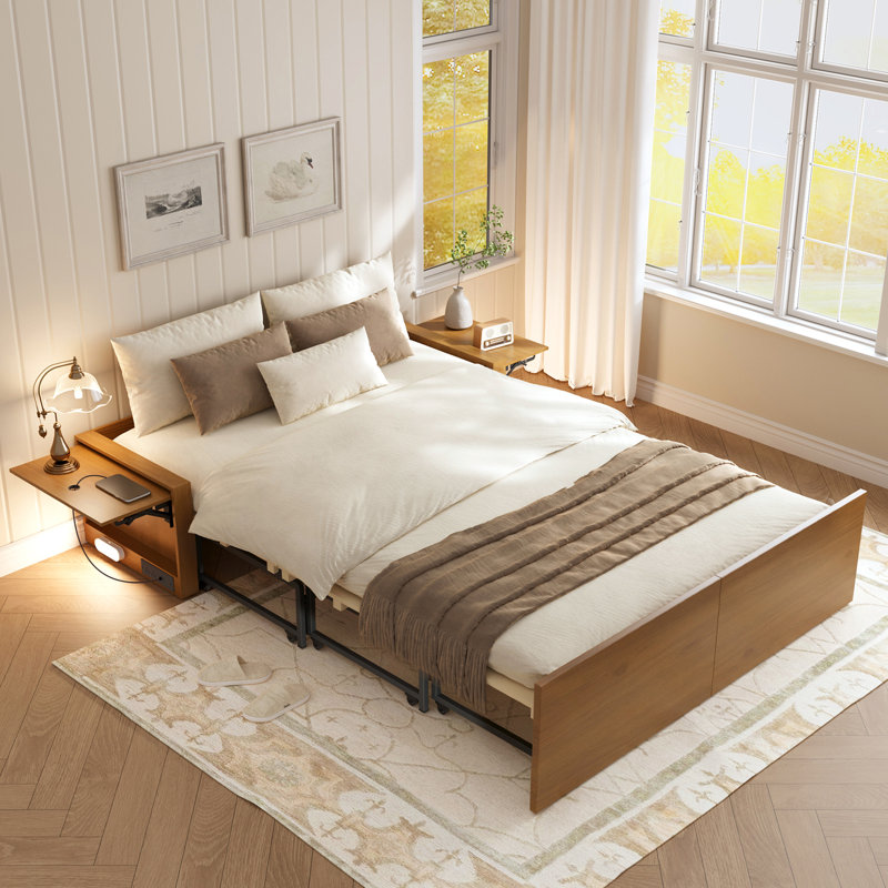 Full / Double Bed, Brown
