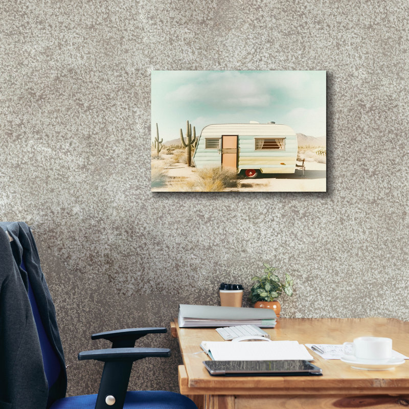 Toile épique Graffiti «Desert Trip 1977» par Decent Exposures, 24 po x 20 po, H 20 po x l 24 po