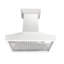 ZLINE 30 in. Wooden Wall Mount Range Hood in Smooth Bright White Finish