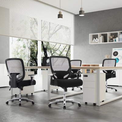 Kayedon 500LBS Bigger And Wider Ergonomic Office Mesh Chair With 4D Armrest