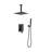 Ceiling Mounted Shower System Combo Set With Handheld And 16"Shower Head