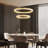 Jude 2 - Light Crystal Dimmable LED Geometric Chandelier