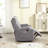 Brost Manual Recliner Loveseat with Cup Holders & Pocket Storage-121418404-102051326