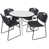 Blanc / chrome / noir est en rupture de stock