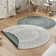 Porto Flatweave Green/Cream Rug