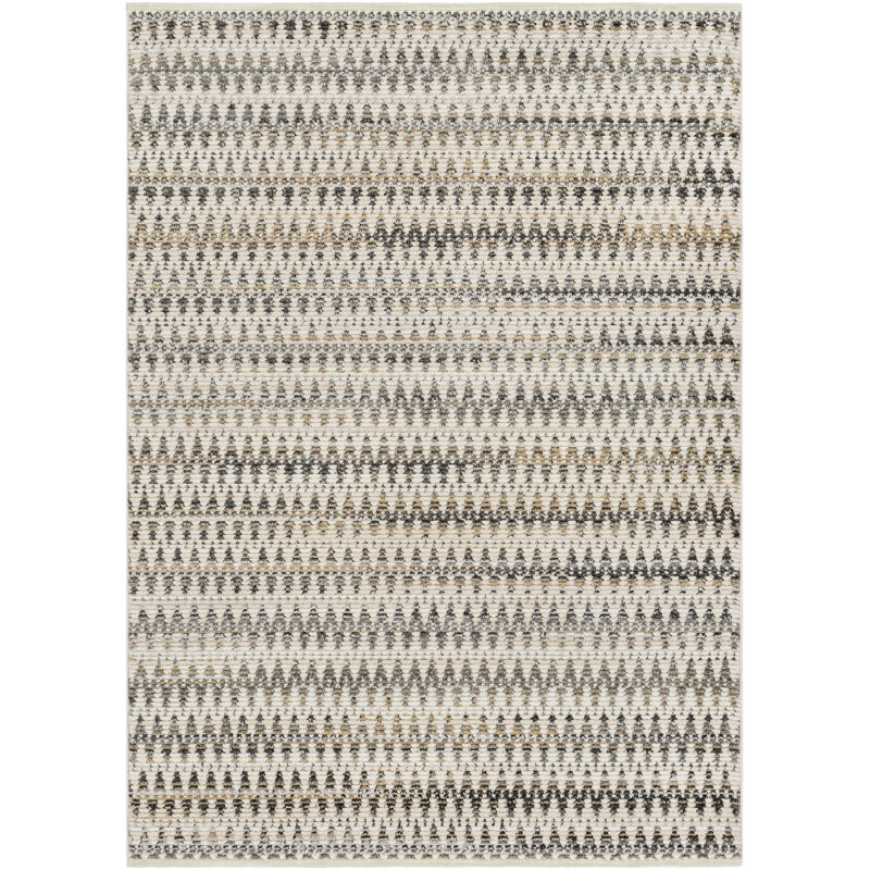 Angelamae Chevron Indoor Rug, Runner 2'7" x 7'7"