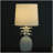 17" In Coastal White Tropical Heahea Pineapple Table Lamp