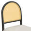 Ensemble de table de salle à manger 7PCS Farmhouse, table de salle à manger rectangulaire de 59,8 pouces avec 6 chaises en rotin pour la salle à manger-483652507