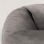 Kingston Velvet Bean Bag and Square Footstool-63656898