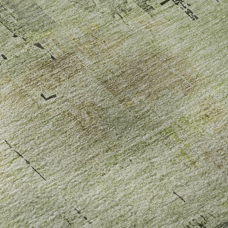 Premium Machine Washable Baford AMF1650 Abstract Rug, Rectangle 3' x 5'
