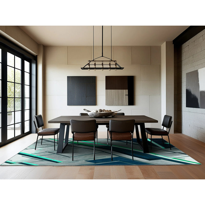 Cosmic Refract Rug, Square 8'