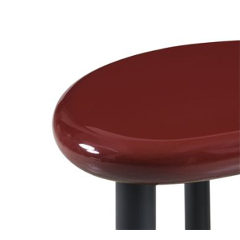 Eddie Red High Gloss End Table