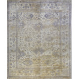 Oriental Area Rug in Ivory