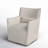 Ara Upholstered Swivel Accent Chair-87952996