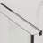 36" W X 36" D X 72" H Frameless Corner Pivot Shower Enclosure with 1/4" Tempered Glass, Magnetic Seal, Base Not Included