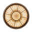 Fleur-de-Lite 8 - Light Semi Flush Mount
