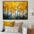 Cadre flottant noir
