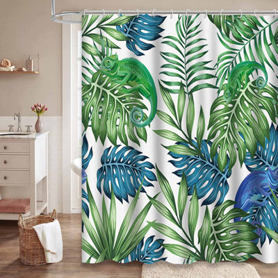 Rideau de douche Green Leaf