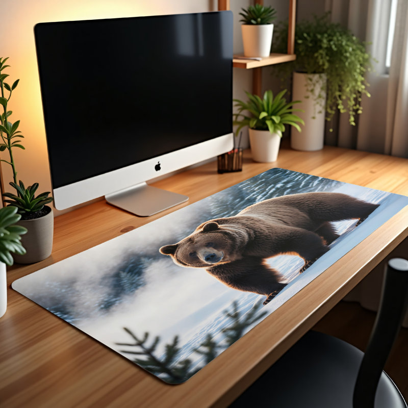 Polyester Desk Pad, 31.5x15.5