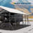 20x25 ft Metal Carport Kit
