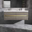 Meuble-lavabo mural flottant avec double surface de comptoir en blanc-570552096-570552125