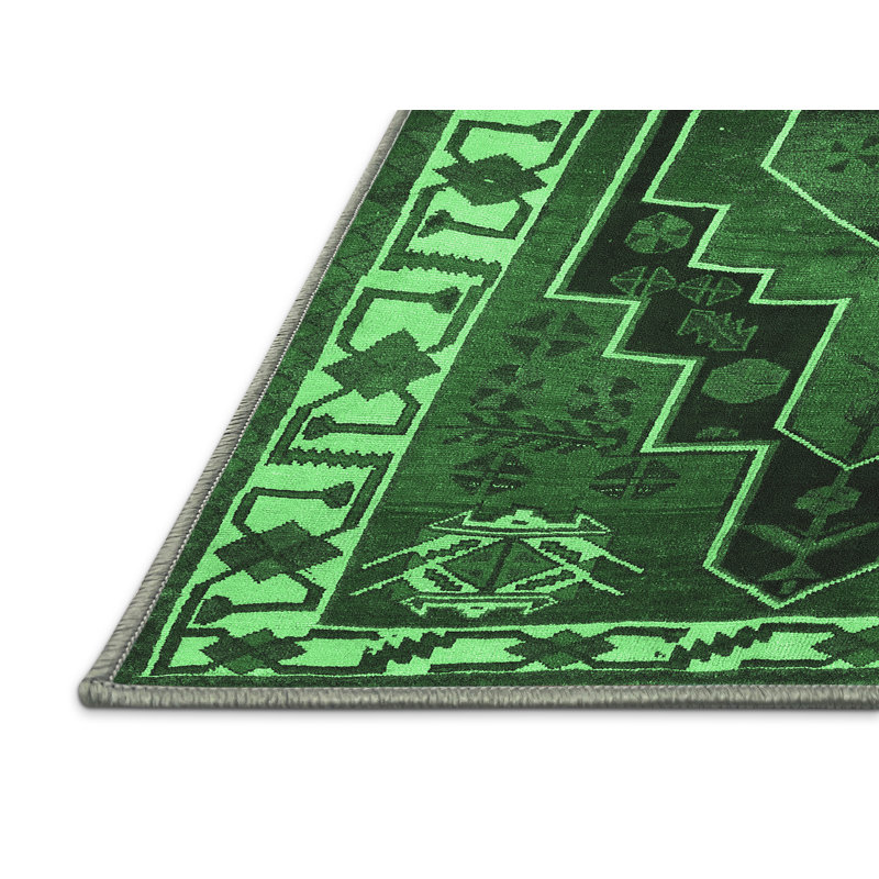 Washable Oriental Indoor Rug, Rectangle 2' x 4'