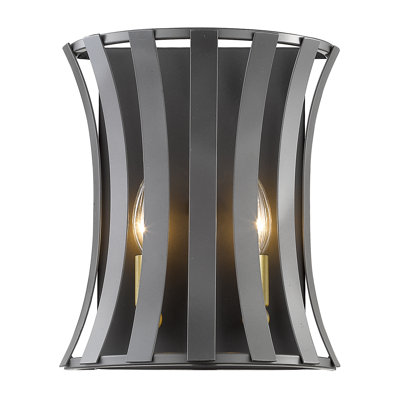 Gerling Steel Flush Mounted Sconce