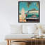 «Retro Beach» par CAD Designs - Impression sur toile-130745766-130745767