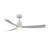 Kute 52 inch Indoor/Outdoor Smart Ceiling Fan with Remote Control - Matte White with Matte White blades-356866116