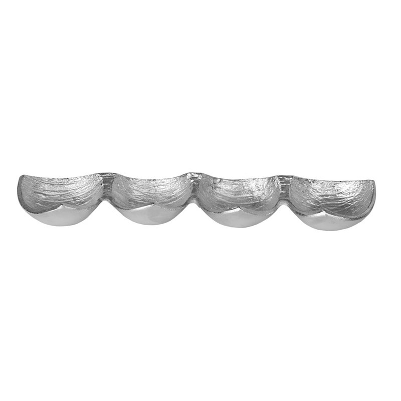 Rosdorf Park Nadene Aluminum Divided Serving Dish