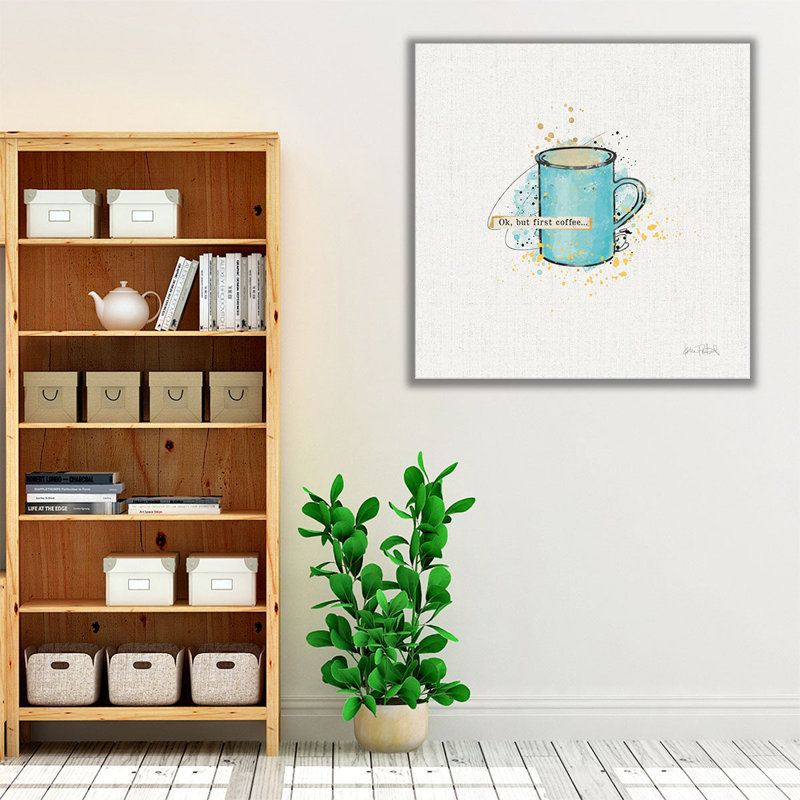 «Thoughtful Perk II», reproduction d'art sur toile, H 12 po x l 12 po