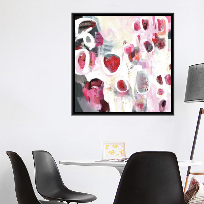«Cookies and Cream», impression sur toile tendue, H 37 po x l 37 po x P 1,5 po, Toile tendue, Blanc