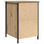 40cm W Manufactured Wood Bedside Table