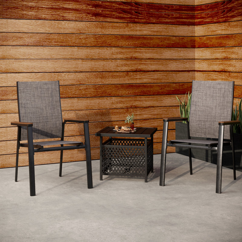 2 - Person Patio Dining Set with Square Table