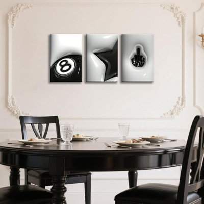3 Piece Wrapped Canvas Print
