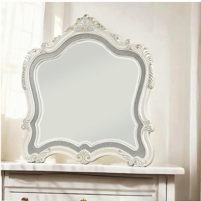 Chantelle pearl white mirror surface