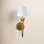 River Reed Single Light Dimmable Armed Sconce