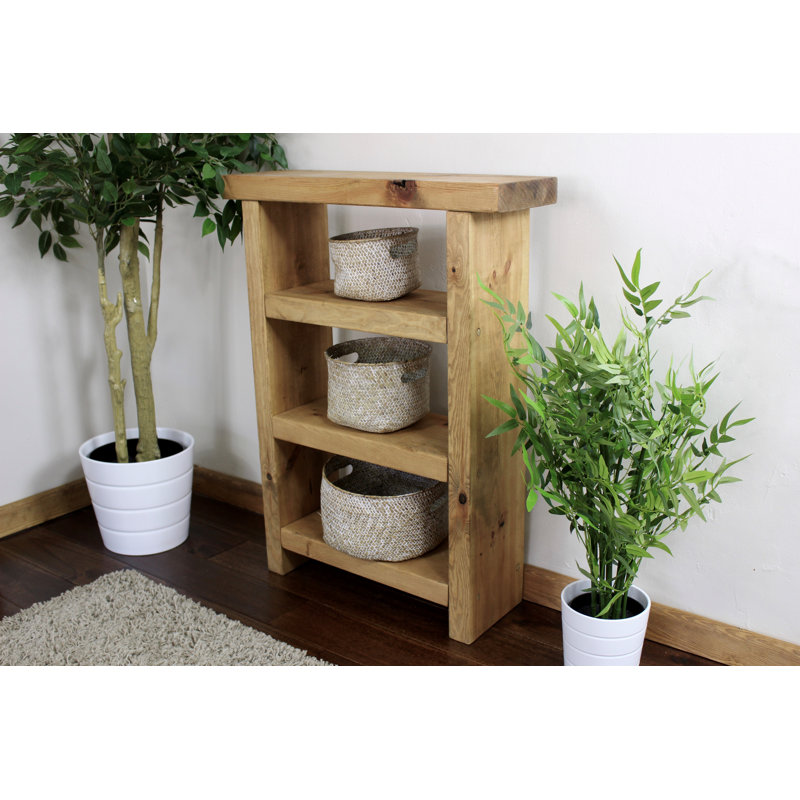 Petrucci 100cm H x 60cm W Solid Wood Standard Bookcase