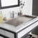 Trough 49" Single Bathroom Vanity Top in Carrara