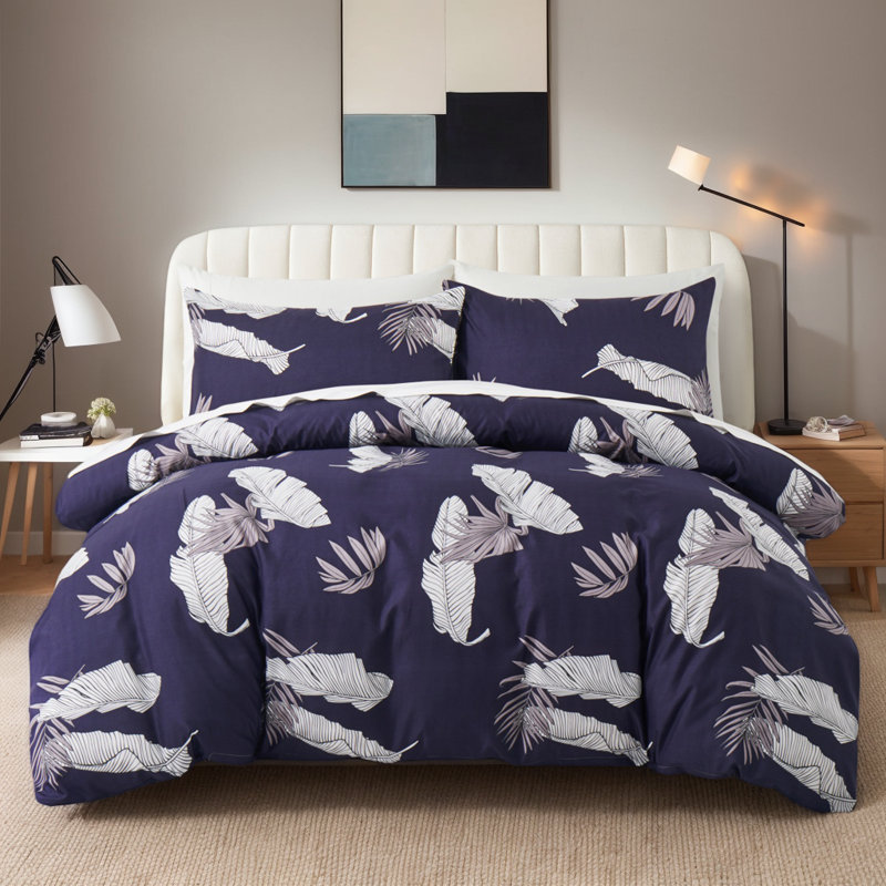 Ensemble de literie Dailynap, Housse de couette très grand et 2 taies d'oreille