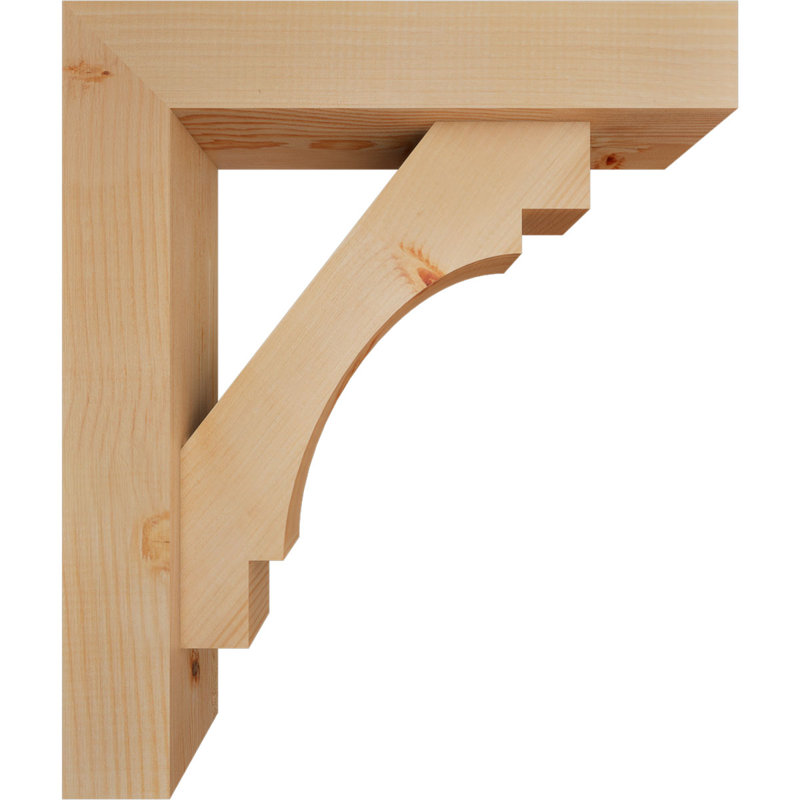 Support Merced Block avec support décalé, 26 x 22, Sapin Douglas de l 5 1/2 po (lisse)