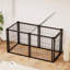 Cage pour chien avec structure en métal et couvercle supérieur résistant aux fuites-101124231