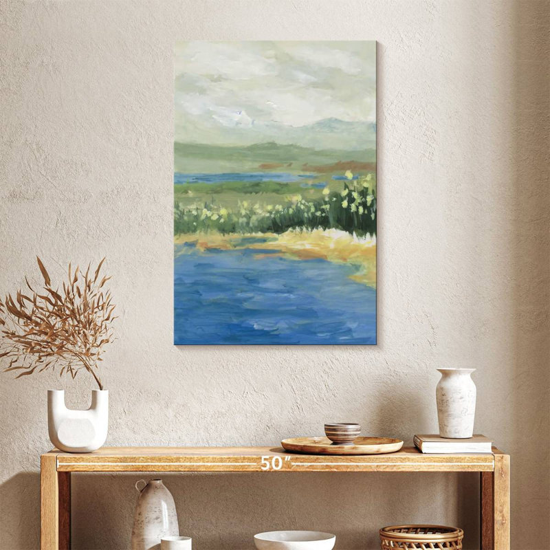 Vallée sereine, 36" H x 24" W