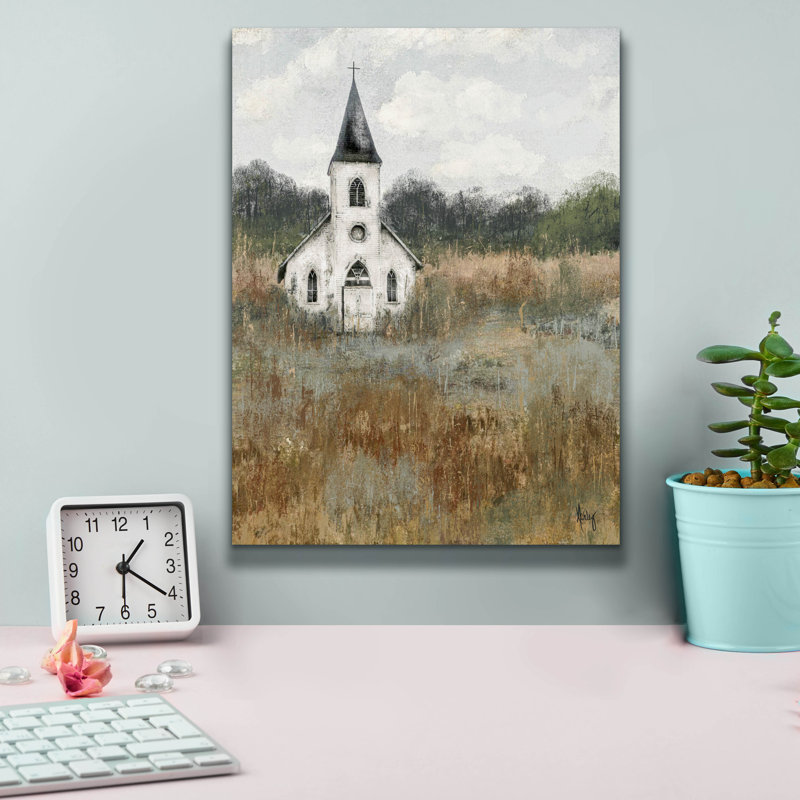 «Fields Of Hope» par Ashley Bradley, art mural sur toile, H 30 po x l 26 po x P 1,5 po